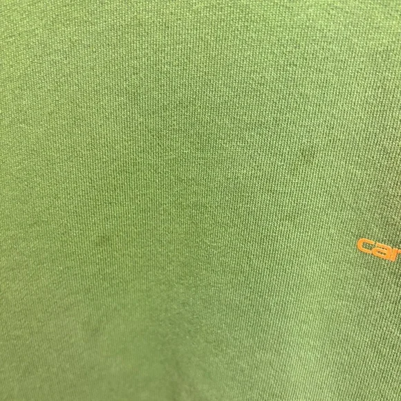 EUC Boys Carhartt Graphic Pullover Hoodie Chive Fleece Long Sleeve 14-16 Outdoor - Picture 7 of 10